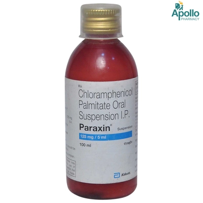 Paraxin Suspension 100 ml, Pack of 1 Oral Suspension