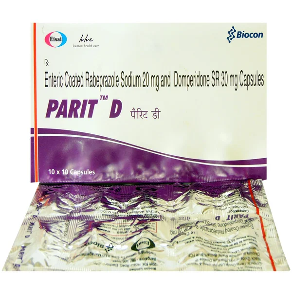 Parit D Capsule 10's, Pack of 10