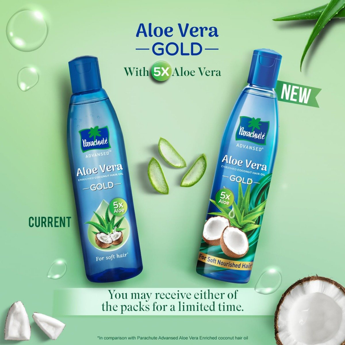 Parachute Advansed Aloe Vera Enriched Gold Coconut Hair Oil, 250 ml, Pack of 1 Parachute Advansed Aloe Vera Enriched Gold Coconut Hair Oil, 250 ml, Pack of 1