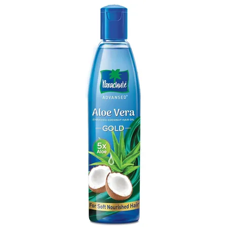 Parachute Advansed Aloe Vera Enriched Gold Coconut Hair Oil, 225 ml