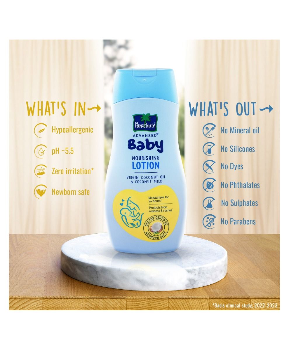 Parachute Advansed Baby Nourishing Lotion, 100 ml Price, Uses, Side