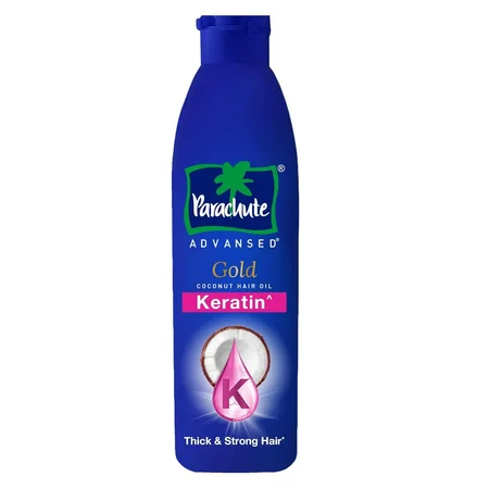 Parachute Advansed Gold Keratin Coconut Hair Oil, 300 ml