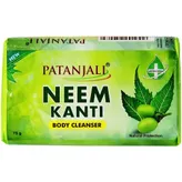 Patanjali Neem Kanti Body Cleanser Soap, 75 gm, Pack of 1