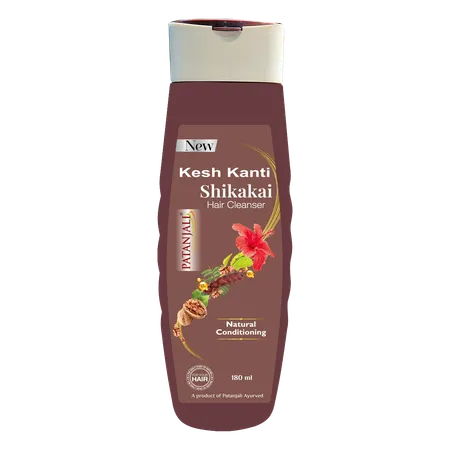 Patanjali Kesh Kanti Shikakai Hair Cleanser, 180 ml