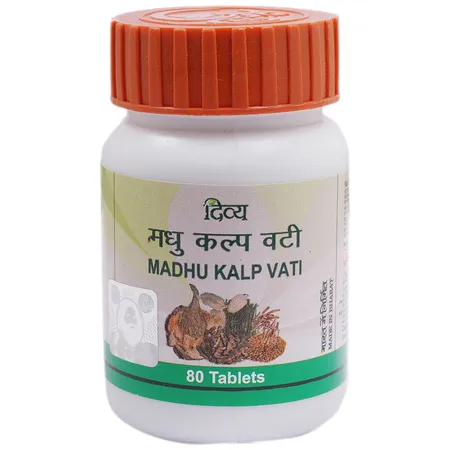 Patanjali Divya Madhu Kalp Vati, 80 Tablets