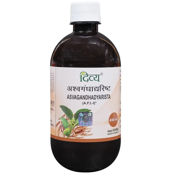 Patanjali Divya Asvagandhadyarista, 450 ml, Pack of 1