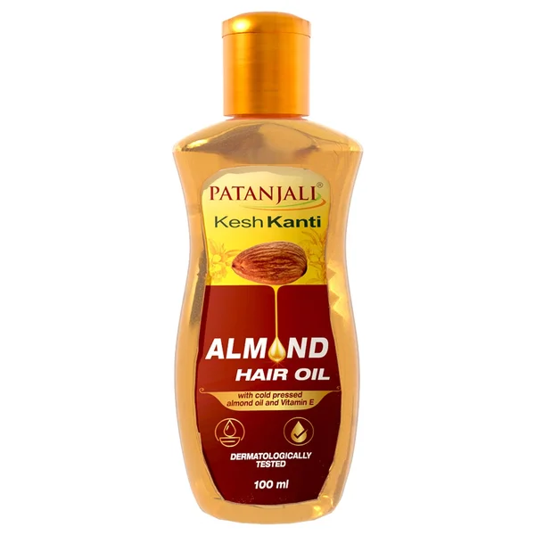 Patanjali Kesh Kanti Almond Hair Oil, 100 ml
