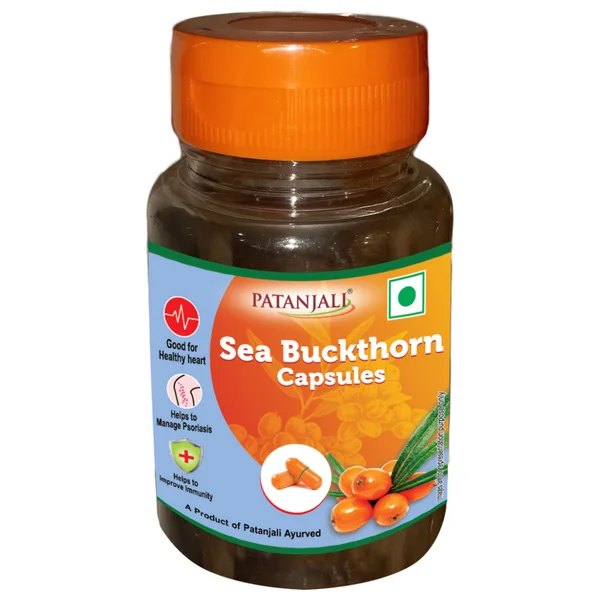 Patanjali Sea Buckthorn, 30 Capsules