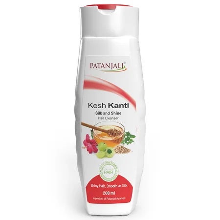 Patanjali Kesh Kanti Silk & Shine Hair Cleanser, 200 ml