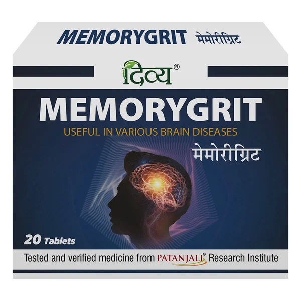 Patanjali Divya Memorygrit, 20 Tablets