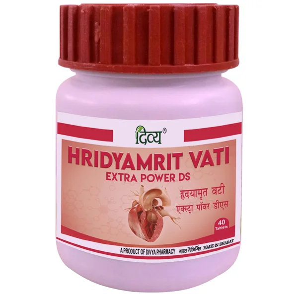 Patanjali Divya Hridyamrit Vati Extra Power, 40 Tablets