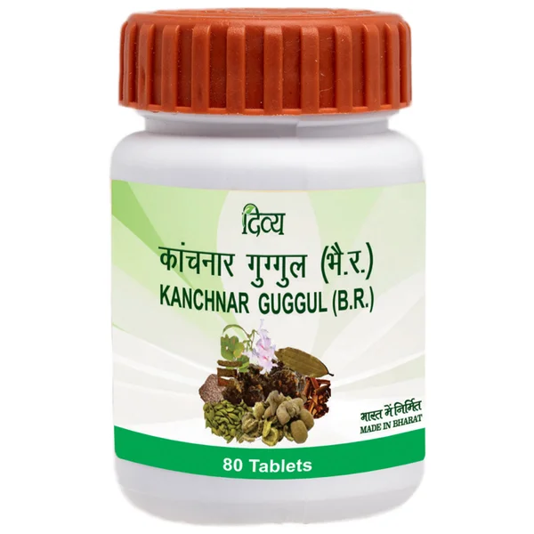 Patanjali Divya Kanchnar Guggul, 80 Tablets