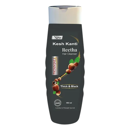 Patanjali Kesh Kanti Reetha Shampoo, 180 ml