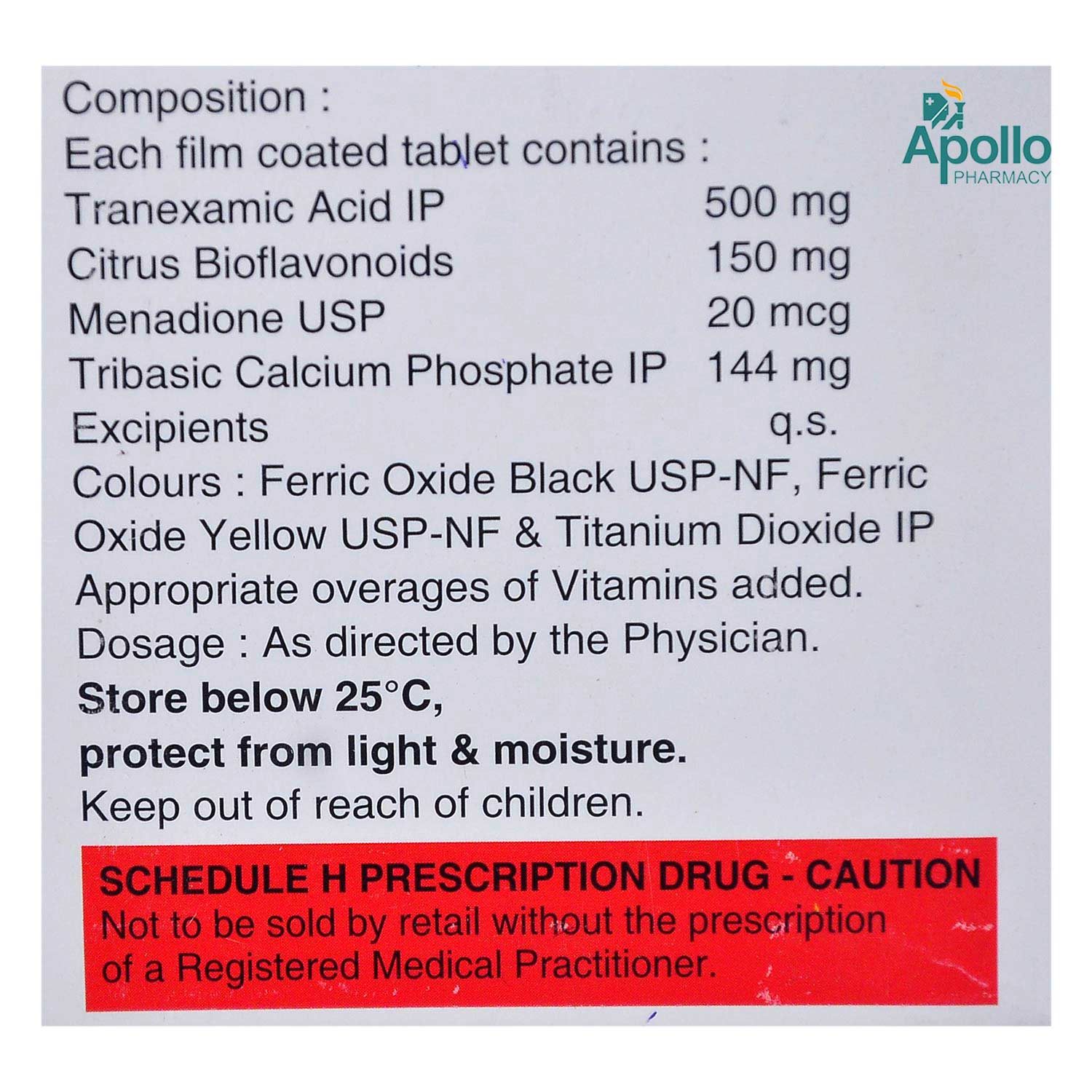 Pause XT Tablet 10's Price, Uses, Side Effects, Composition Apollo