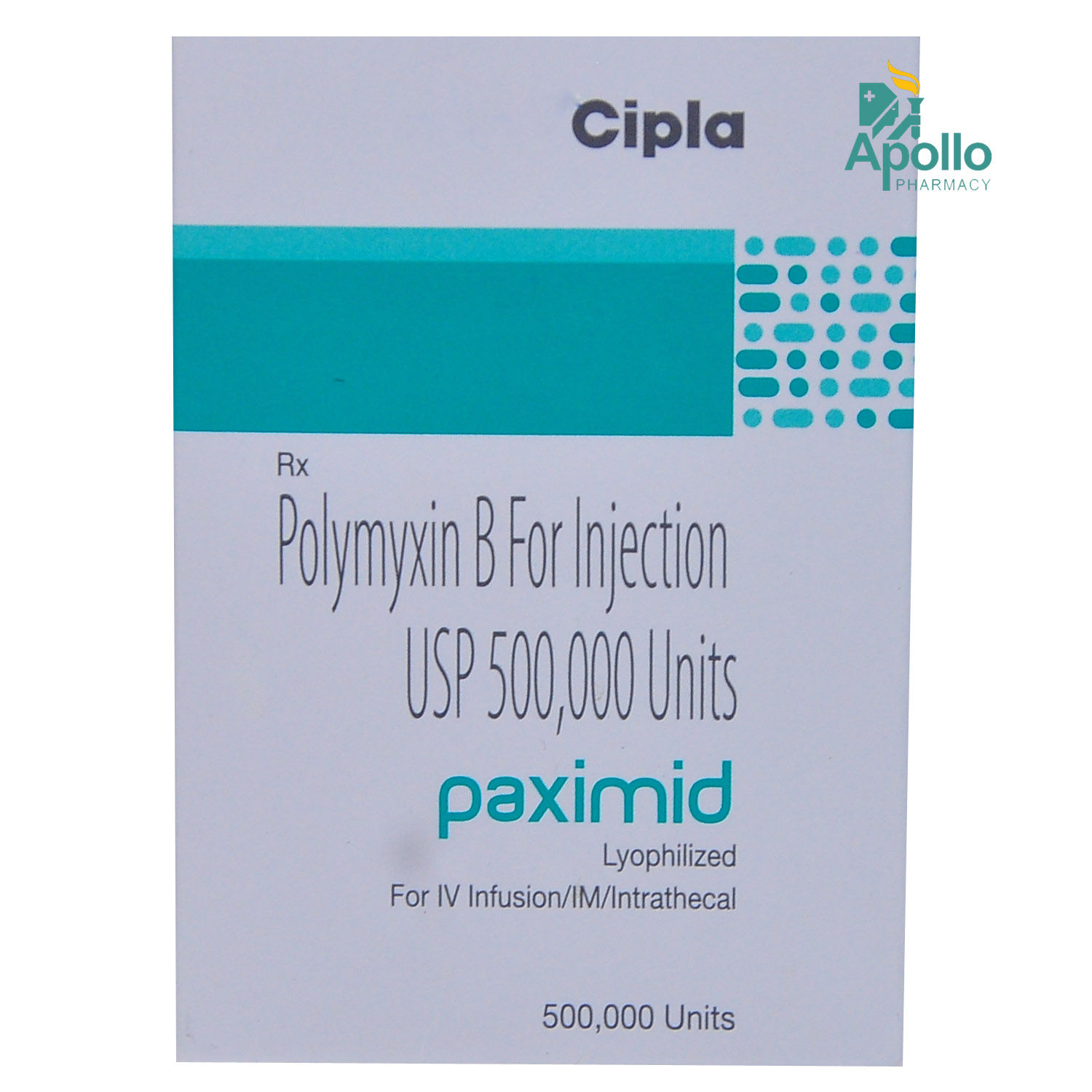 Buy Paximid 500000units Injection Online