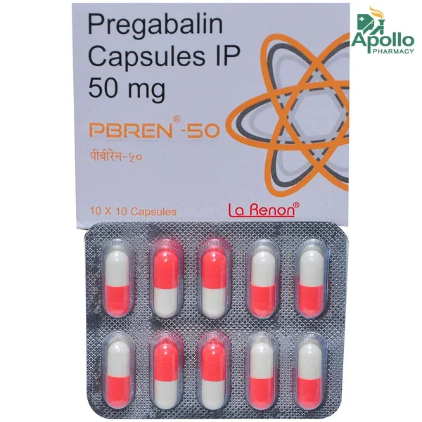 Pbren-50 Capsule 10's, Pack of 10 CAPSULES