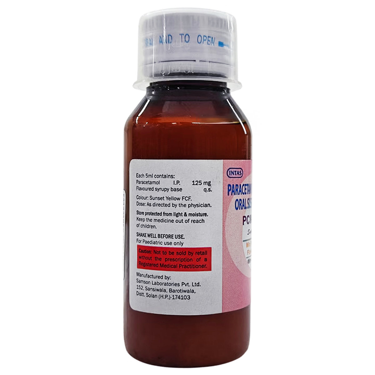 Pcm 125 mg Syrup 60 ml, Pack of 1 Syrup Pcm 125 mg Syrup 60 ml, Pack of 1 Syrup