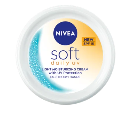 Nivea Soft Daily UV SPF 15 Light Moisturizing Cream, 50 ml