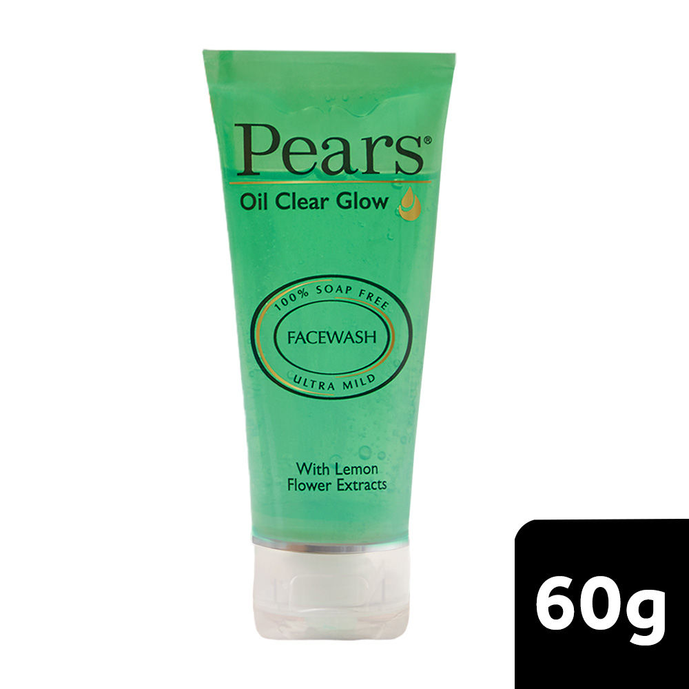 Pears Oil Clear Glow Face Wash, 60 gm Price, Uses, Side Effects