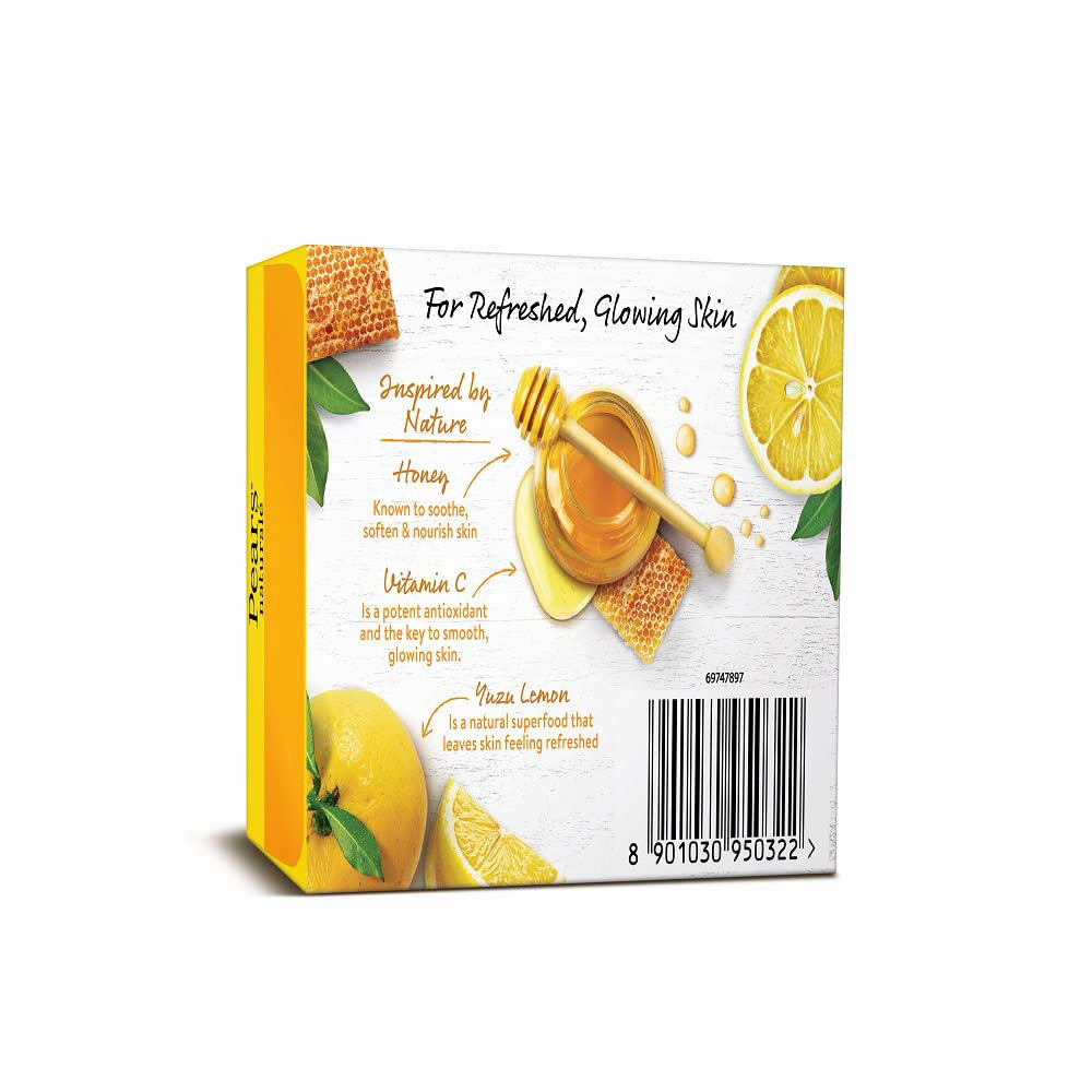 Pears Naturale Vitamin C Refreshing Bathing Bar, 100 gm, Pack of 1 Pears Naturale Vitamin C Refreshing Bathing Bar, 100 gm, Pack of 1