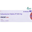 Pecef-200 Tablet 10's