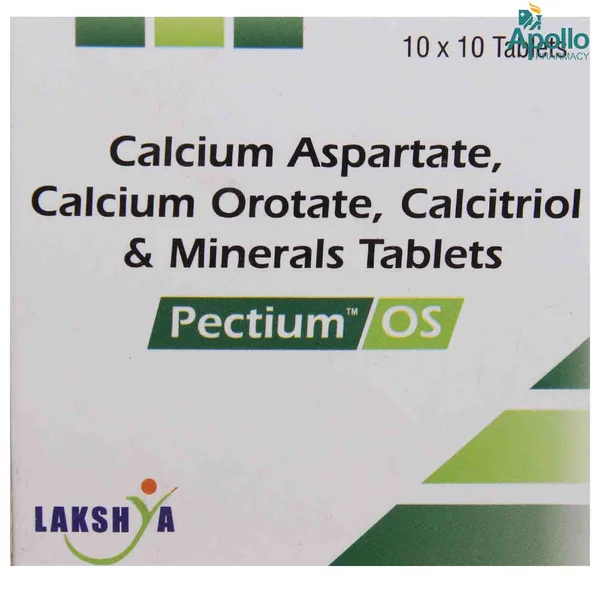Pectium OS Tablet 10's, Pack of 10
