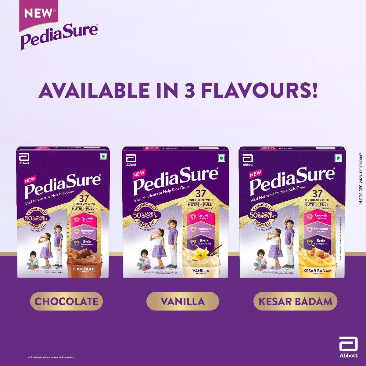 Pediasure Vanilla Flavour Nutrition Powder for Kids Growth, 950 gm, Pack of 1 Pediasure Vanilla Flavour Nutrition Powder for Kids Growth, 950 gm, Pack of 1