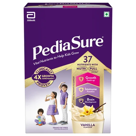 Pediasure Vanilla Flavour Nutrition Powder for Kids Growth, 950 gm