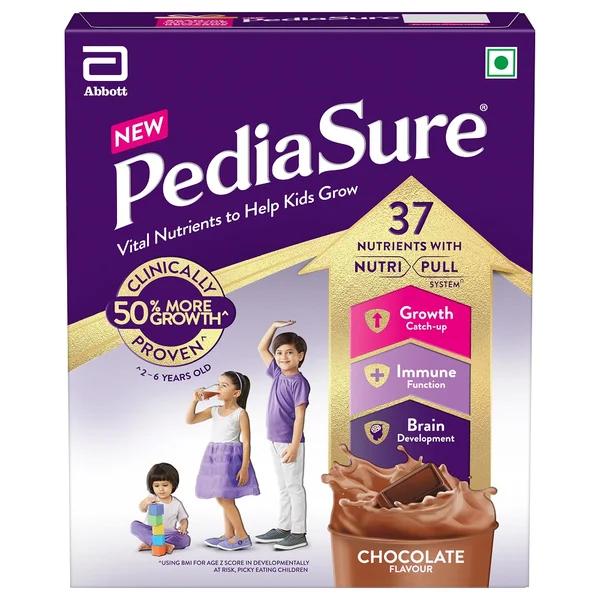 Pediasure Chocolate Flavour Nutrition Powder for Kids Growth, 950 gm, Pack of 1