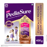 Pediasure Chocolate Flavour Nutrition Powder for Kids Growth, 400 gm, Pack of 1