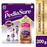 Pediasure Chocolate Flavour Nutrition Powder for Kids Growth, 200 gm, Pack of 1