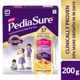 Pediasure Kesar Badam Flavour Nutrition Powder for Kids Growth, 200 gm, Pack of 1