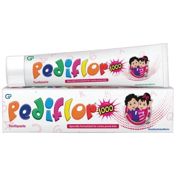 Pediflor 1000 Toothpaste, 70 gm, Pack of 1