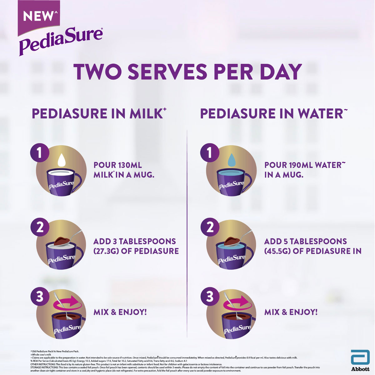 Pediasure Chocolate Flavour Nutrition Powder for Kids Growth, 375 gm Refill Pack, Pack of 1 Pediasure Chocolate Flavour Nutrition Powder for Kids Growth, 375 gm Refill Pack, Pack of 1