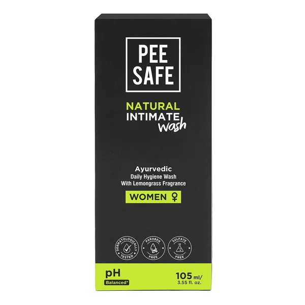 Pee Safe Natural Intimate Wash, 105 ml, Pack of 1