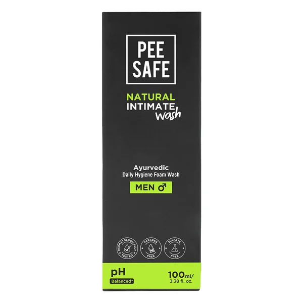 Pee Safe Natural Intimate Wash for Men, 100 ml, Pack of 1