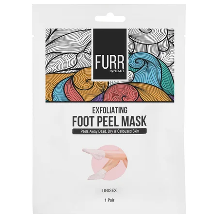 Pee Safe Unisex Foot Peel Mask, 1 Pair