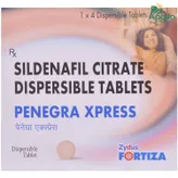Penegra Xpress Tablet 4's, Pack of 4 TABLETS