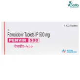 Penvir 500 Tablet 3's, Pack of 3 TabletS