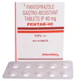 Pentab-40 Tablet 10's, Pack of 10 TABLETS