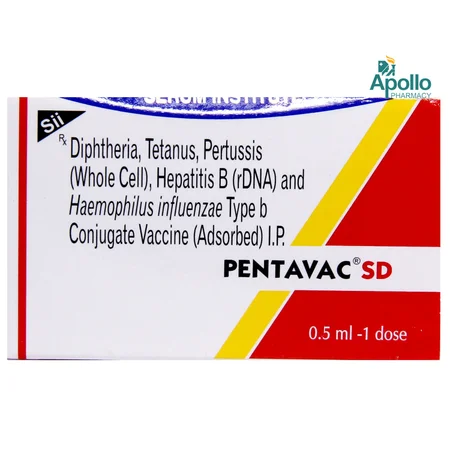 Pentavac SD Vaccine 0.5 ml