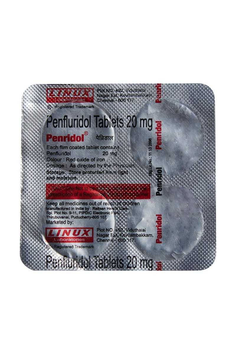 PENRIDOL 20MG TABLET 4'S, Pack of 4 TABLETS PENRIDOL 20MG TABLET 4'S, Pack of 4 TABLETS