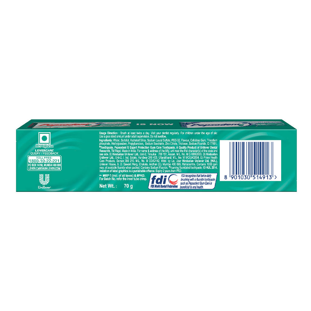Pepsodent Expert Protection Gum Care Toothpaste, 70 gm Price, Uses