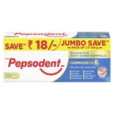 Pepsodent Germi Check 8 Actions Toothpaste, 300 gm (2x150 gm), Pack of 1