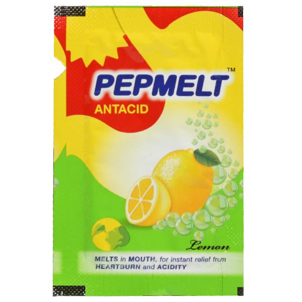 Pepmelt Antacid Lemon Flavour Powder, 2 gm, Pack of 1 Pepmelt Antacid Lemon Flavour Powder, 2 gm, Pack of 1