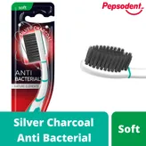 Pepsodent Silver Charcoal Soft Toothbrush, 1 Count, Pack of 1
