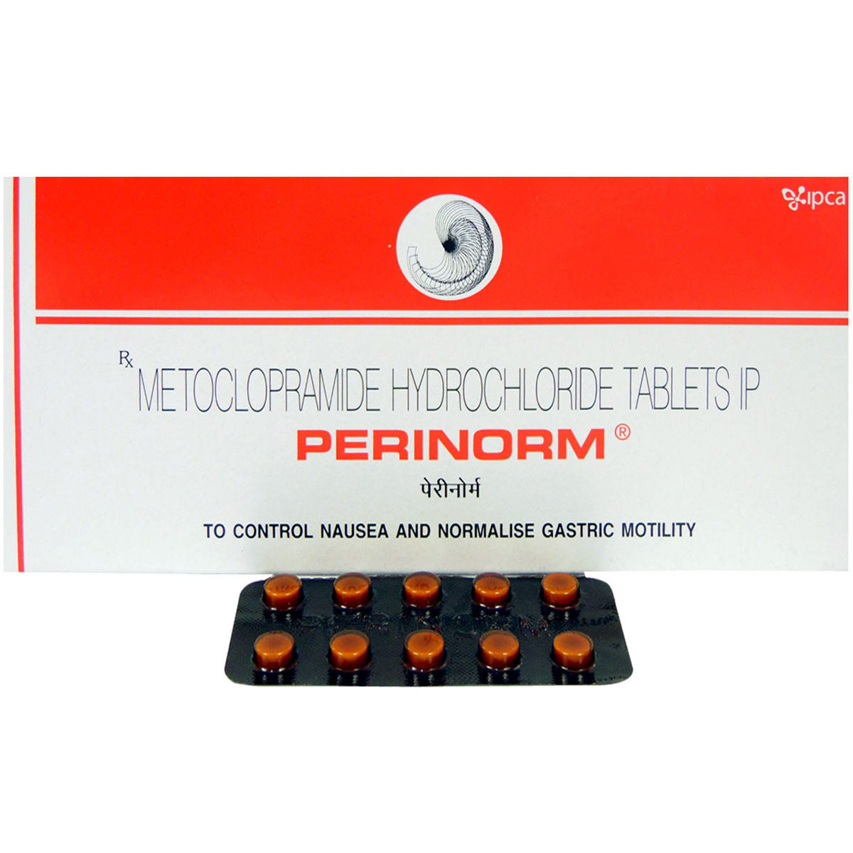 Perinorm Tablet 10's, Pack of 10 TABLETS