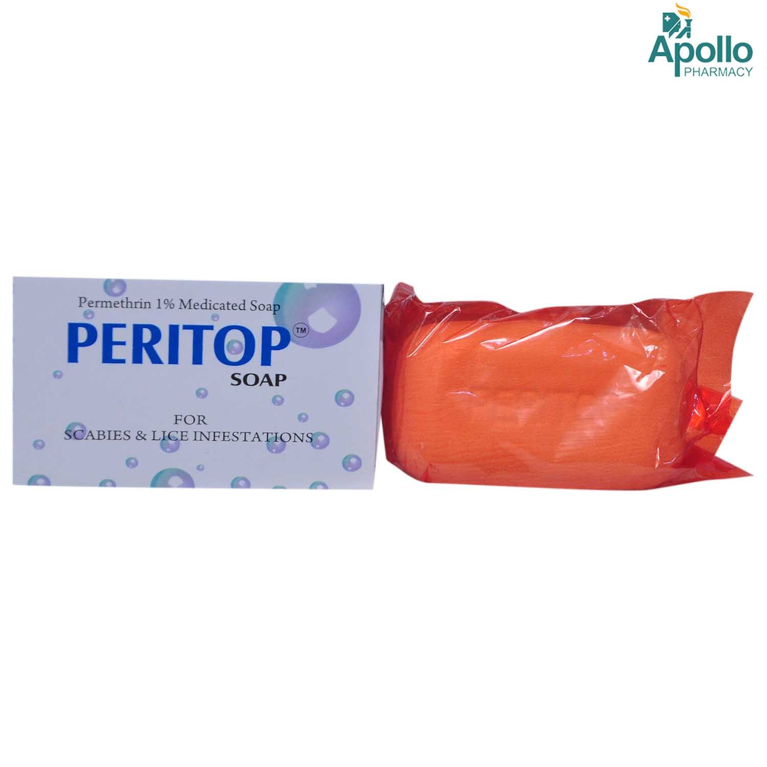 Peritop Soap, 75 gm Price, Uses, Side Effects, Composition Apollo