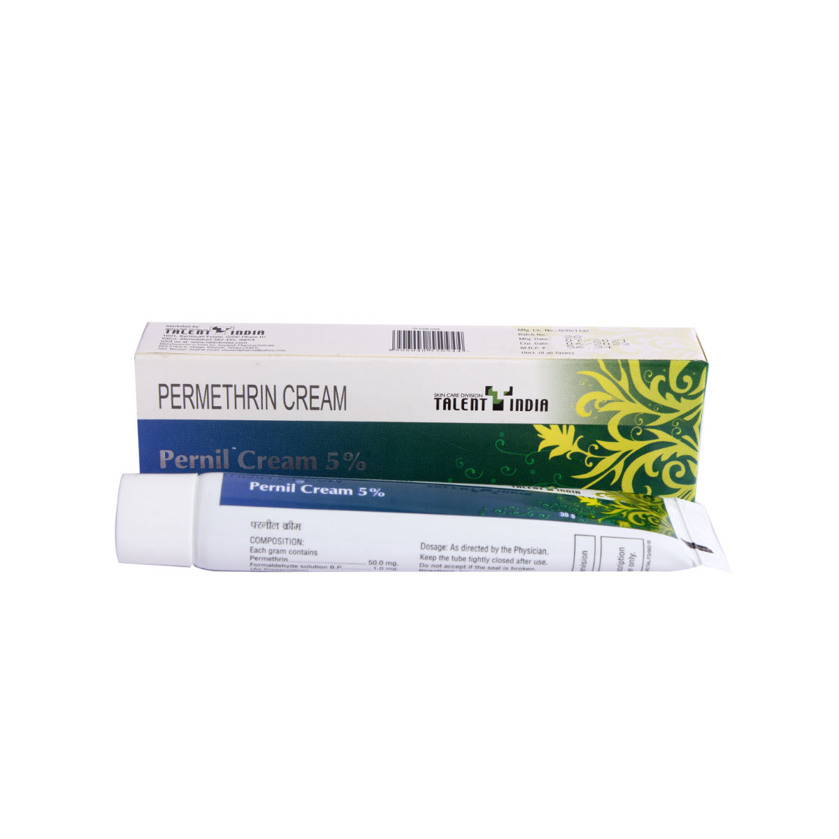 Pernil 5% Cream 30gm, Pack of 1 Ointment Pernil 5% Cream 30gm, Pack of 1 Ointment