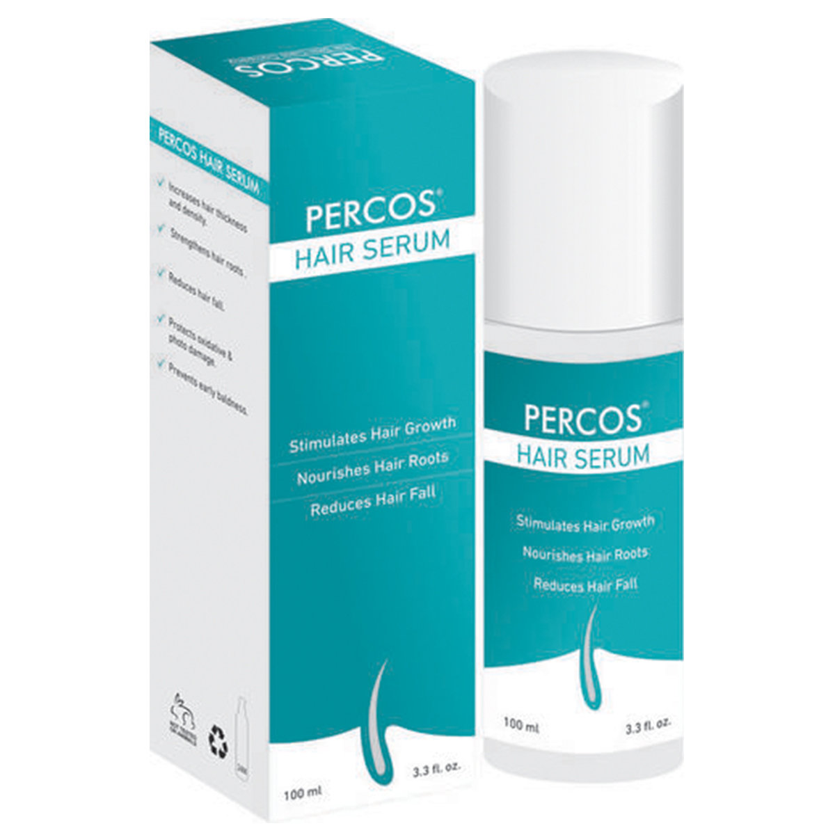 Percos Hair Serum, 100 ml, Pack of 1 Percos Hair Serum, 100 ml, Pack of 1